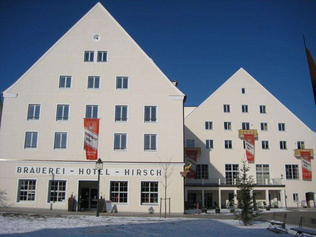 Akzent Brauerei Hotel Hirsch Ottobeuren Bagian luar foto