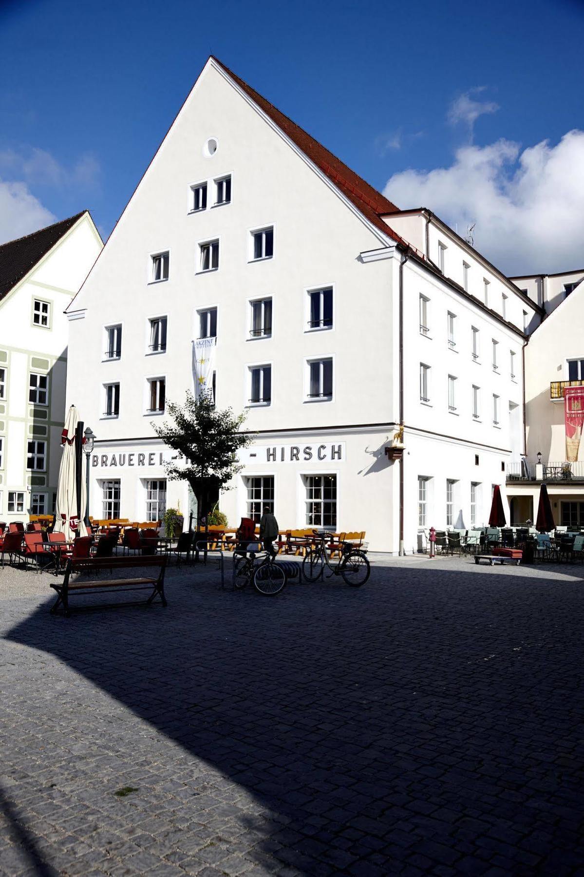 Akzent Brauerei Hotel Hirsch Ottobeuren Bagian luar foto